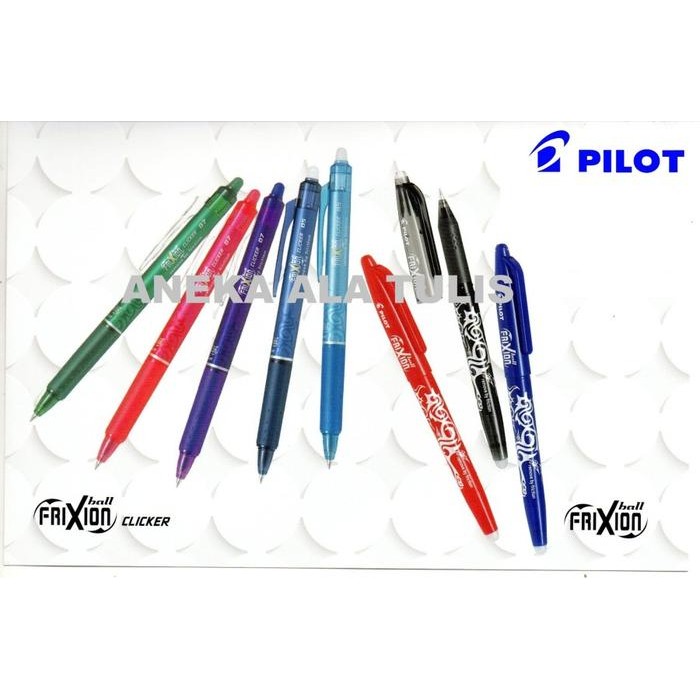 

FLASH SALE REFILL PILOT FRIXION 0.5 & 0.7 ISI ULANG PULPEN FRIXION WARNA WARNI