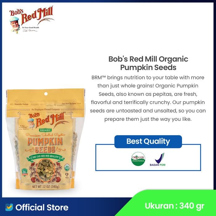 

Bob's Red Mill Organic Pumpkin Seeds 340 gr