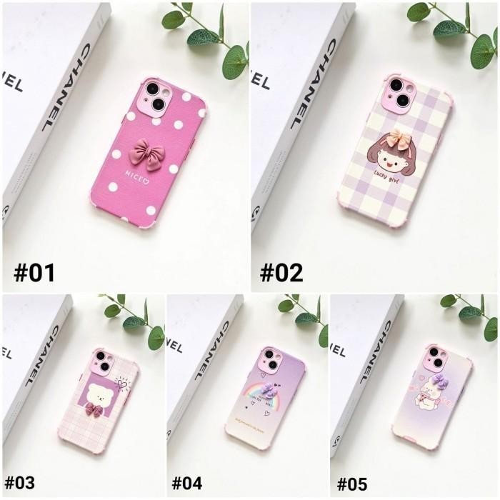 RBN - Case For SAMSUNG GALAXY A72 5G RIBBON 3D KOREAN Soft Case Camera Protector