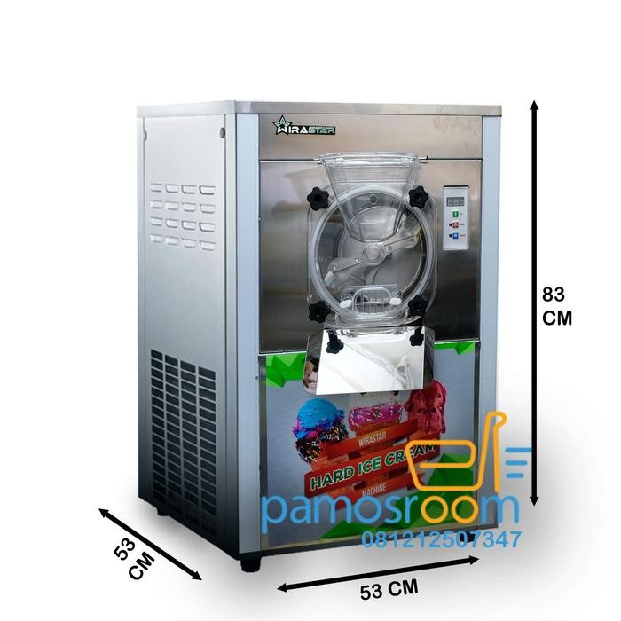 Mesin Es Krim Ice Cream Wirastar WIR 128Y Hard Ice Cream Maker
