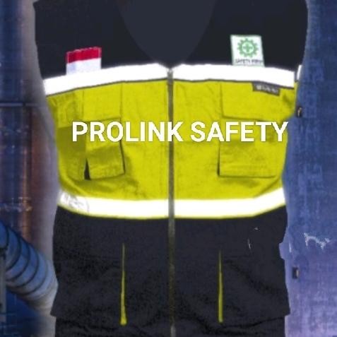 ROMPI SAFETY KUNING HITAM