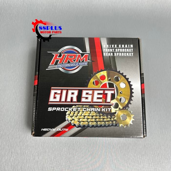 Gear Gir Set Paket Mega Pro New Cb150 Cb150R Verza Cbr150R Sonic 150 Supra Gtr Gold Motor