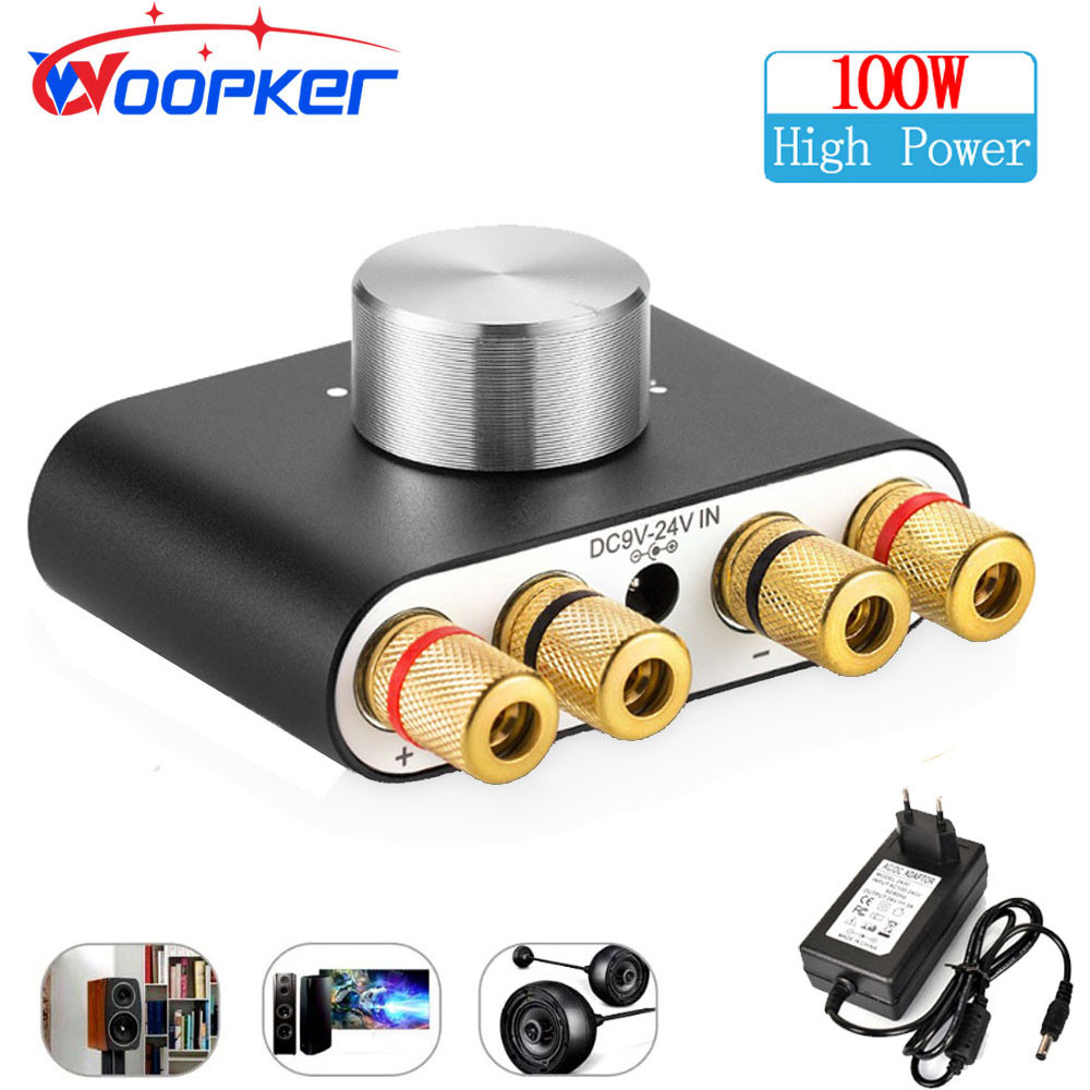 BEST SELLER Woopker Digital Audio Amplifier HiFi Sound Amplifier TPA3116 Receiver Bluetooth 5.0 Car 