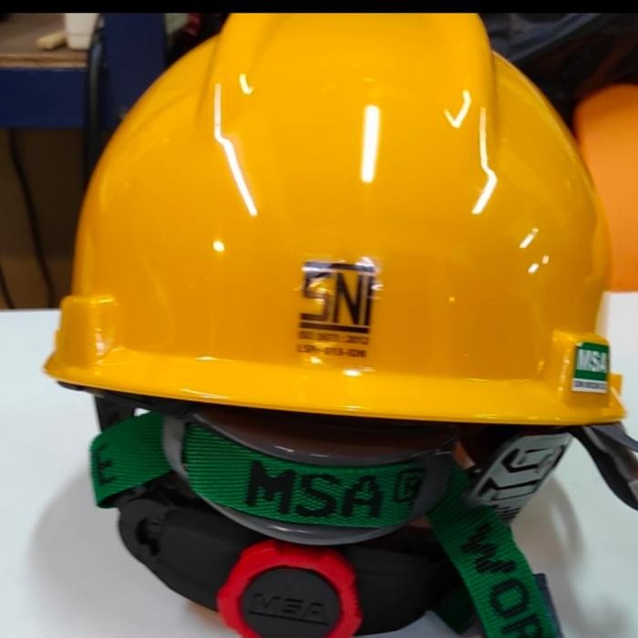 Helm SNI MSA local sarang fastrek + tali dagu