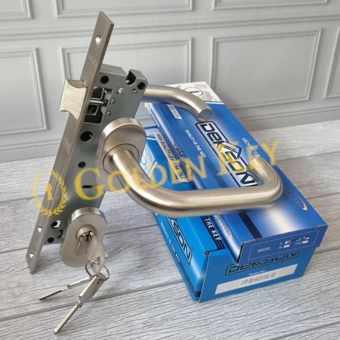 Paket Set Handle Gagang 84030 Dekkson Dekson Pintu Aluminium Alumunium