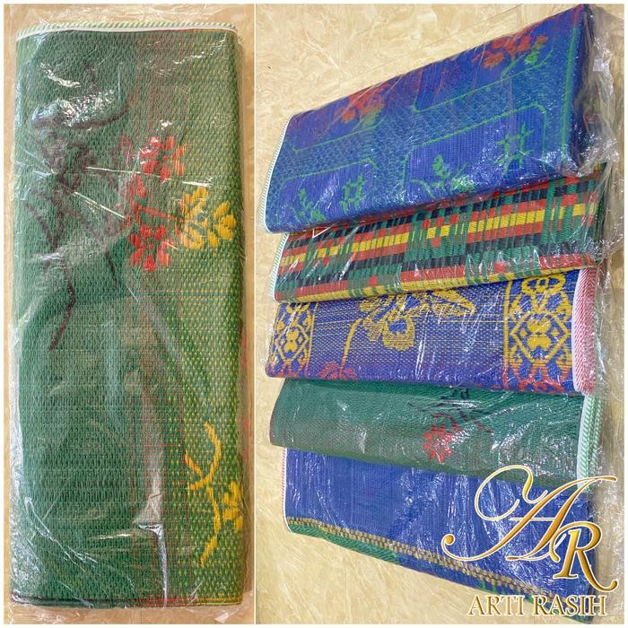 PREMIUM Tikar Lipat Lantai Anyaman Plastik Ukuran Jumbo 200x300 Singa Laut Asli Tebal