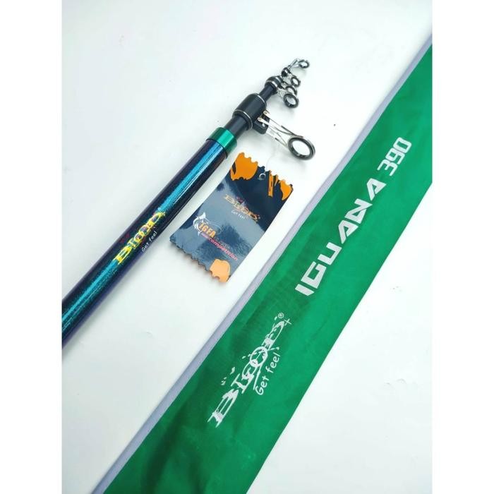 Joran Laut Pasiran Blood Iguana Surf Carbon 360 390 420