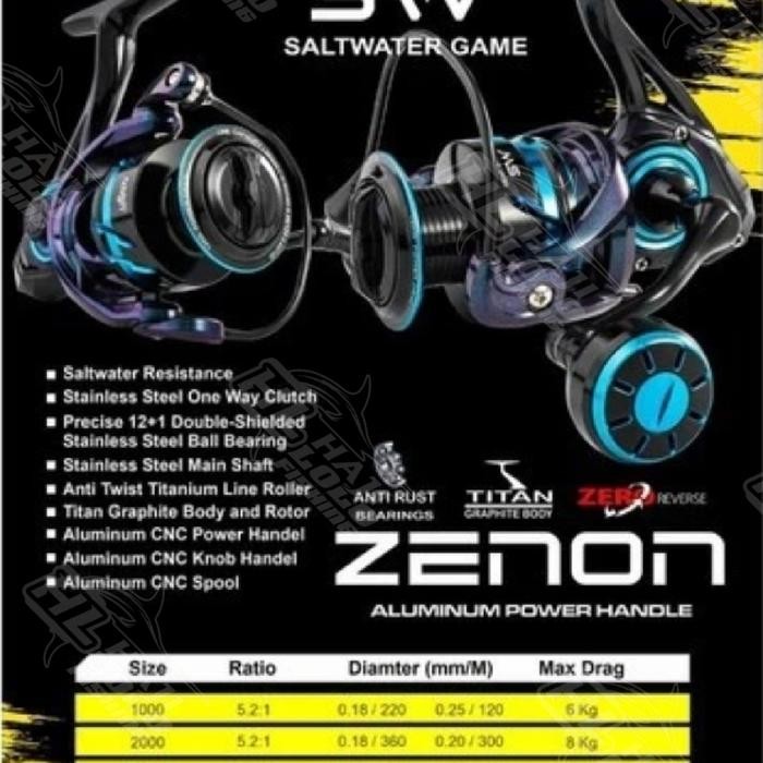 Reel Oxgn Zenon Saltwater