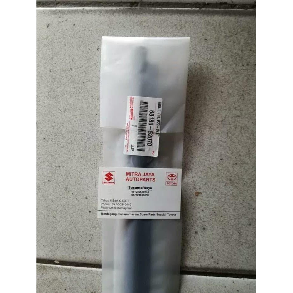 Sale Pelipit/List Kaca Belakang Kanan Toyota Ist