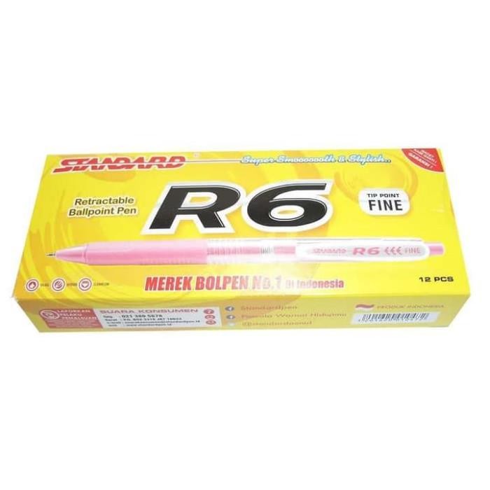 

Pulpen Standard R6 per Lusin isi 12pcs
