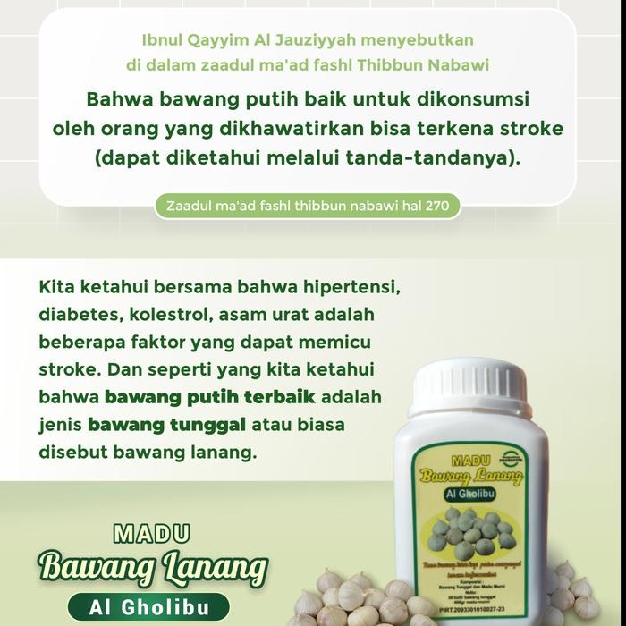 

Madu Bawang Lanang Al Gholibu 500 Gram Mbl