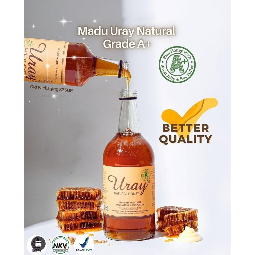 

Madu Uray Alami (Madu Hutan)-Bukan Madu Hasil Ternak -640 Ml