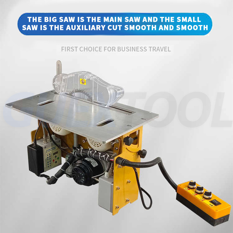 Dust-Free Composite Saw Woodworking Table Saw 3000W Sliding Table Saw Machinery Sliding Sawmill For