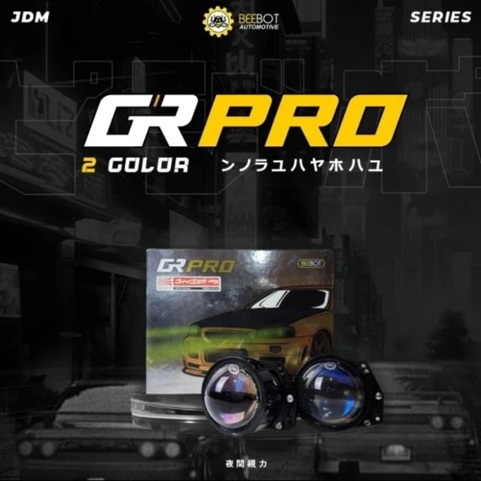LAMPU PROJEKTOR GR PRO JDM 2 WARNA BEEBOT