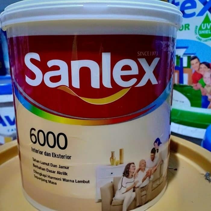 CAT TEMBOK SANLEX 6000 PUTIH PAIL