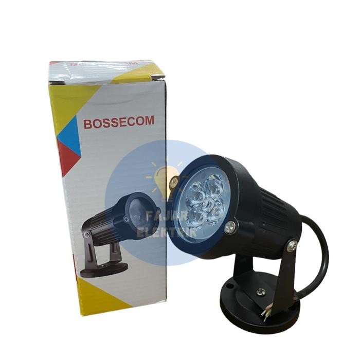 LAMPU TAMAN BE 040 BOSSECOM PIRINGAN LAMPU SOROT 5 WATT 5 MATA