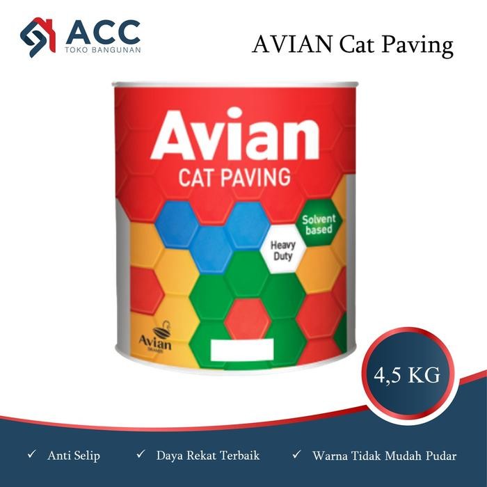 AVIAN CAT PAVING - CAT AVIAN PAVING - AVIAN CAT LAPANGAN UKURAN 5KG
