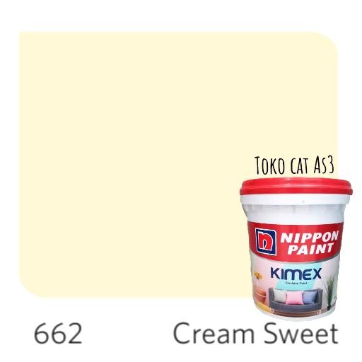 CAT TEMBOK NIPPON PAINT/KIMEX 20 KG CREAM SWEET 662