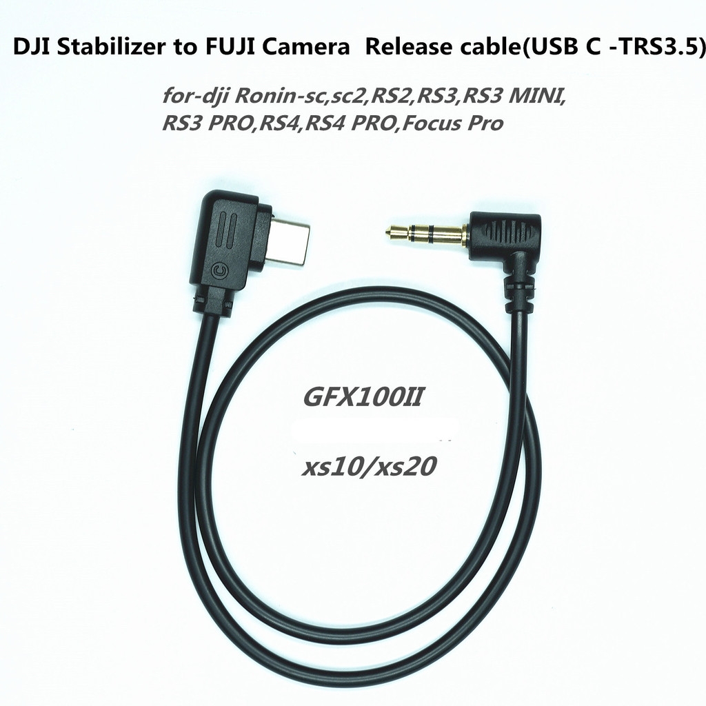 IMPORT For Dji Ronin to For Fuji GFX100 II X-S10 X-S20 Control Cable Stabilizer Shutter Line(USB C