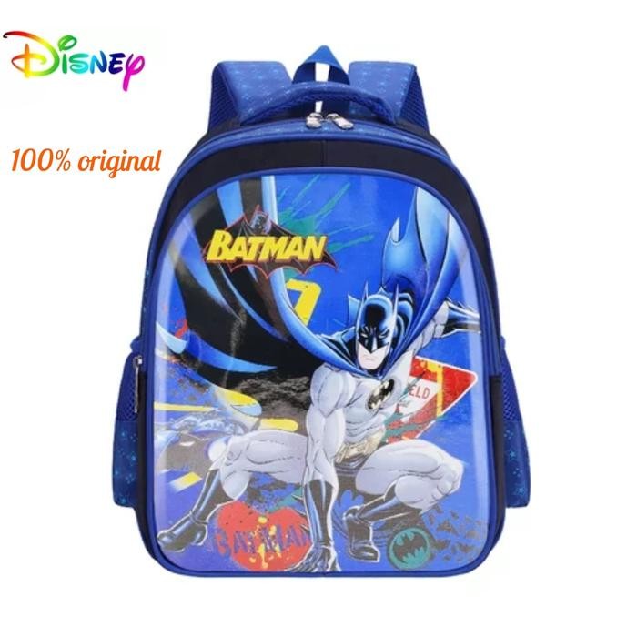 tas sekolah anak laki laki batman import original ransel sekolah anak