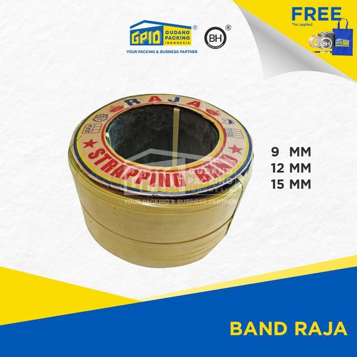 

TERLARIS! RAJA - Tali Strapping Band 9 / 12 / 15 mm Warna