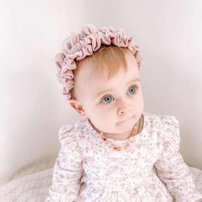 (Expert) bandana bayi gemas gemoy nagita bahan maxmara premium 0-2 tahun