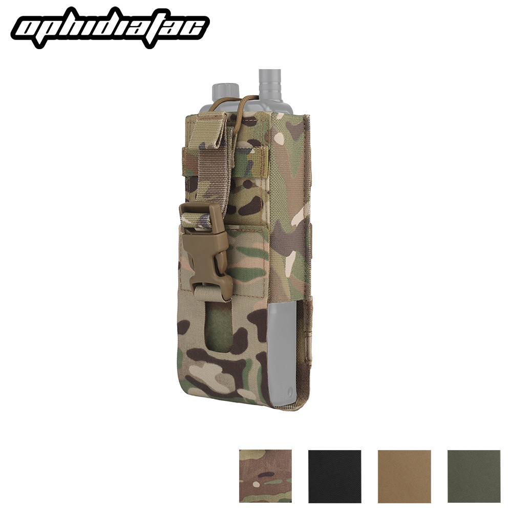 Ophidiatac Lightweight Universal Radio Pouch Radio Walkie Talkie Pouch Mpu5 Prc163 152 148 Molle