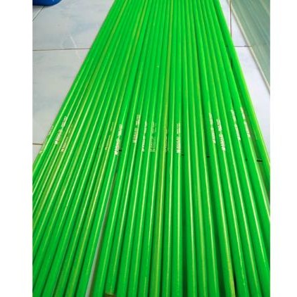 Fiber Solid Utuh 10 Mm X 200 Cm Ready Warna Bening & Hitam Fiber Solid