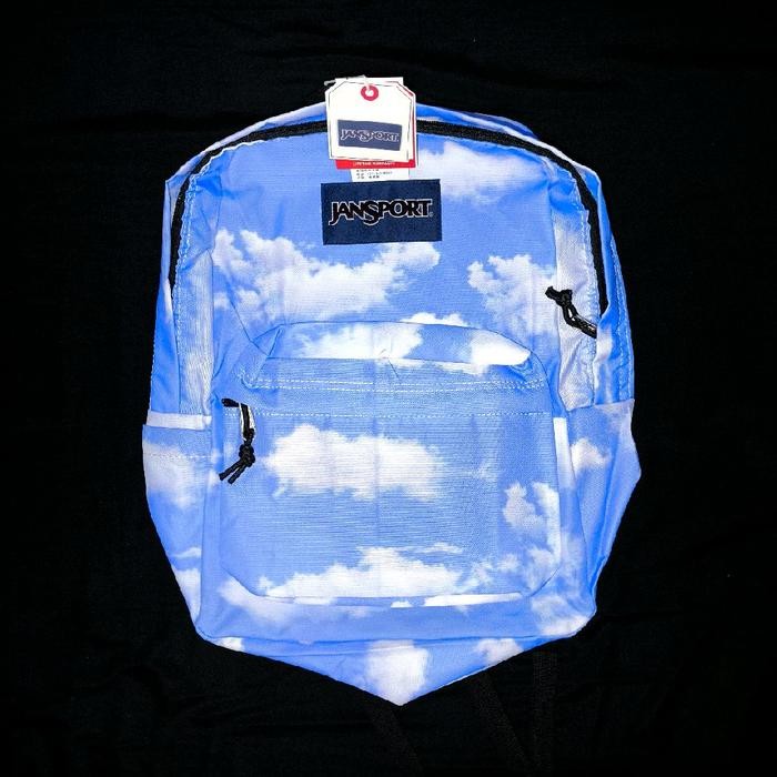 BEST SELLER TAS RANSEL JANSPORT MOTIF AWAN (SUPERBREAK)[ special edition ]