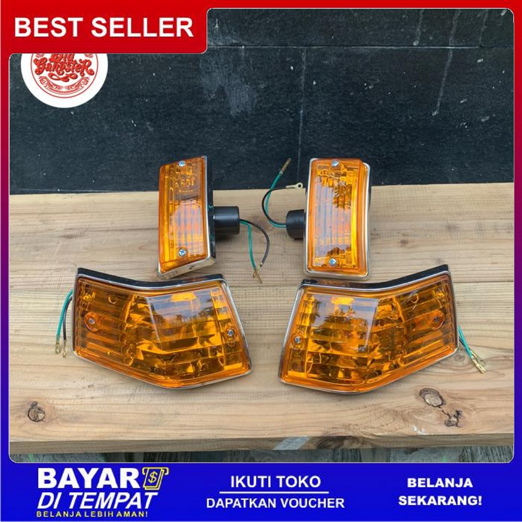 FREE ONGKIR LAMPU SEN SEIN VESPA PX NEW PX IMPORT CHROME BISA COD