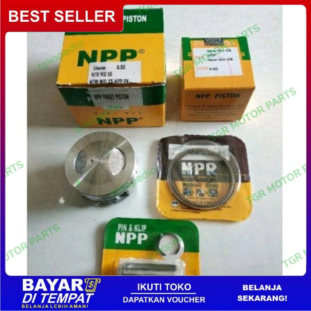 FREE ONGKIR PISTON RING SEHER KIT SET PAKET NEW MIO XB OS STD 50 100 NPP BISA COD