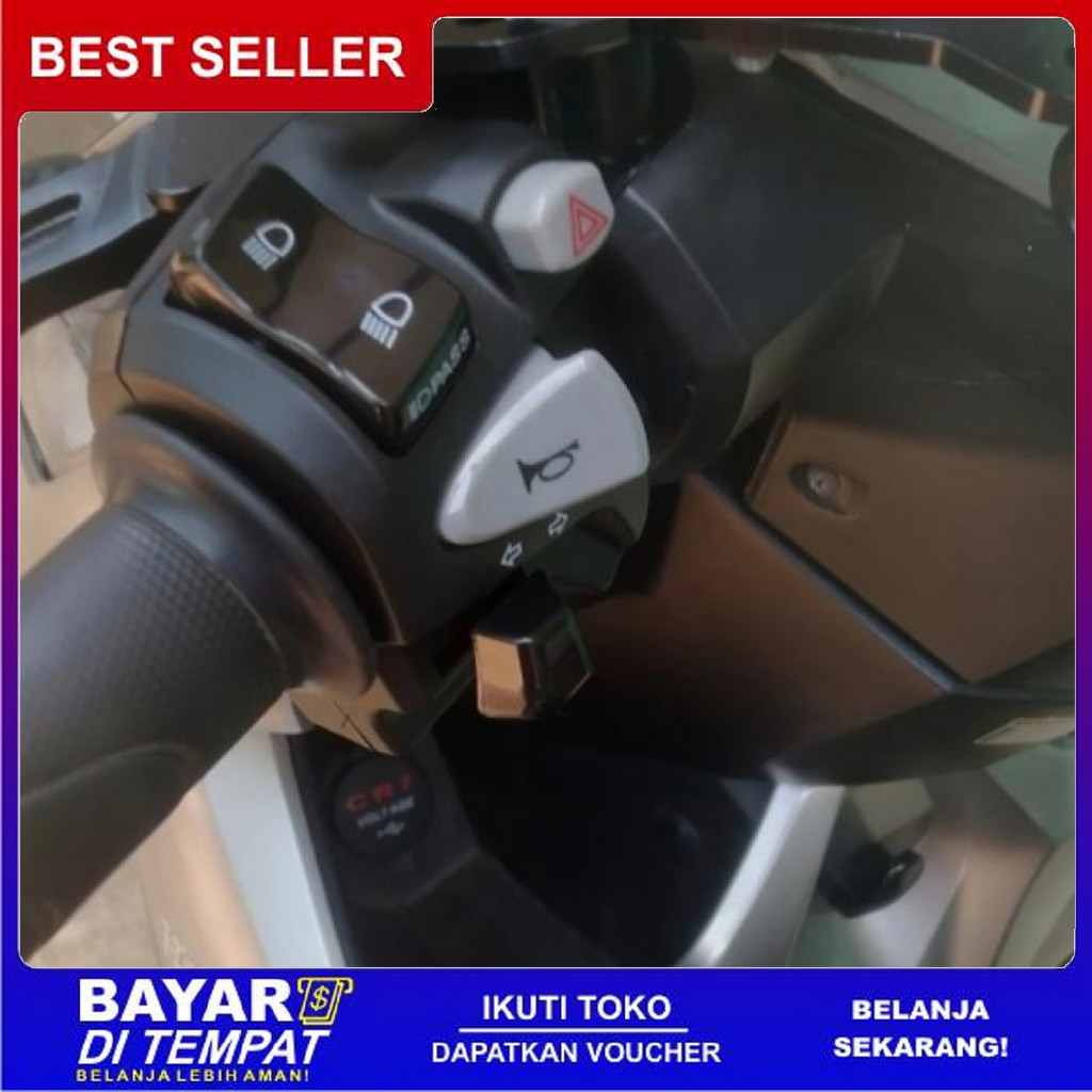 FREE ONGKIR SAKLAR LAMPU HAZARD NEW VARIO 125 150 KEYLESS 2018 2019 2020 2021 2022 BISA COD