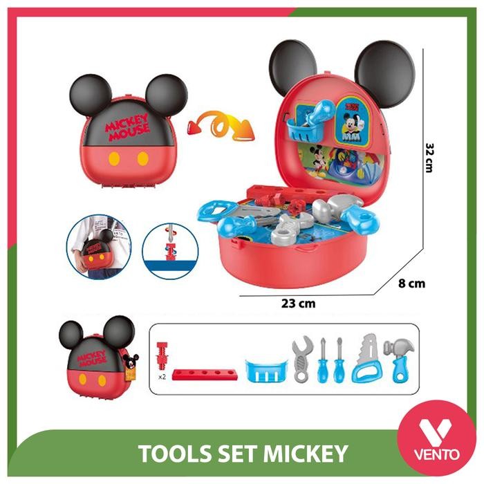 Mainan Tas Karakter Mickey Mouse & Minnie Mouse / Mainan Tas Selempang