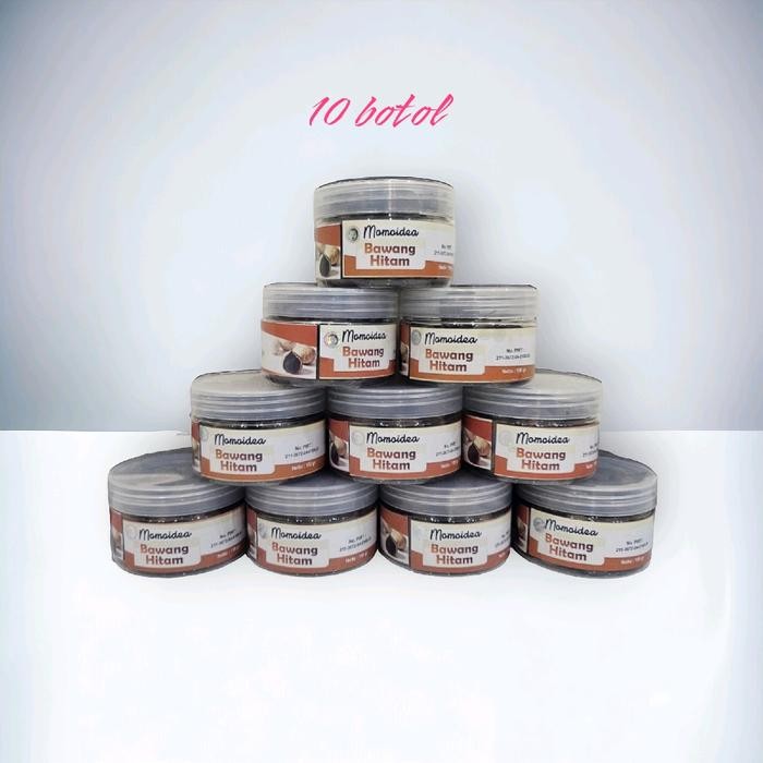 TOP" BAWANG HITAM MOMOIDEA PAKET USAHA 10BTL SUPLEMEN KESEHATAN