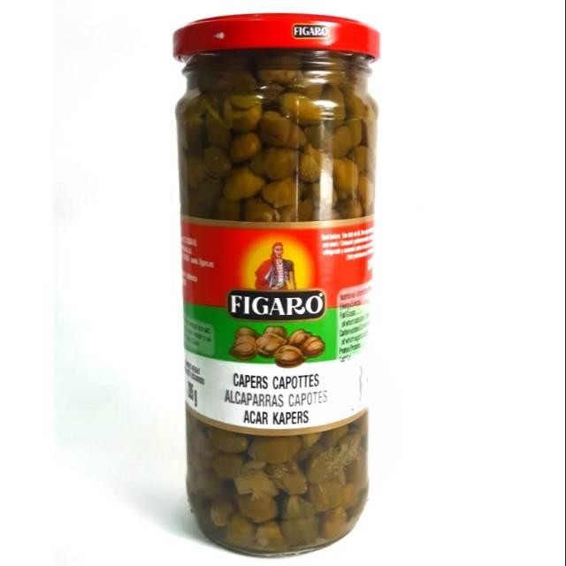 

Promo Figaro Capers (acar kapers) 450 gr / Figaro capote Cappers. kapers