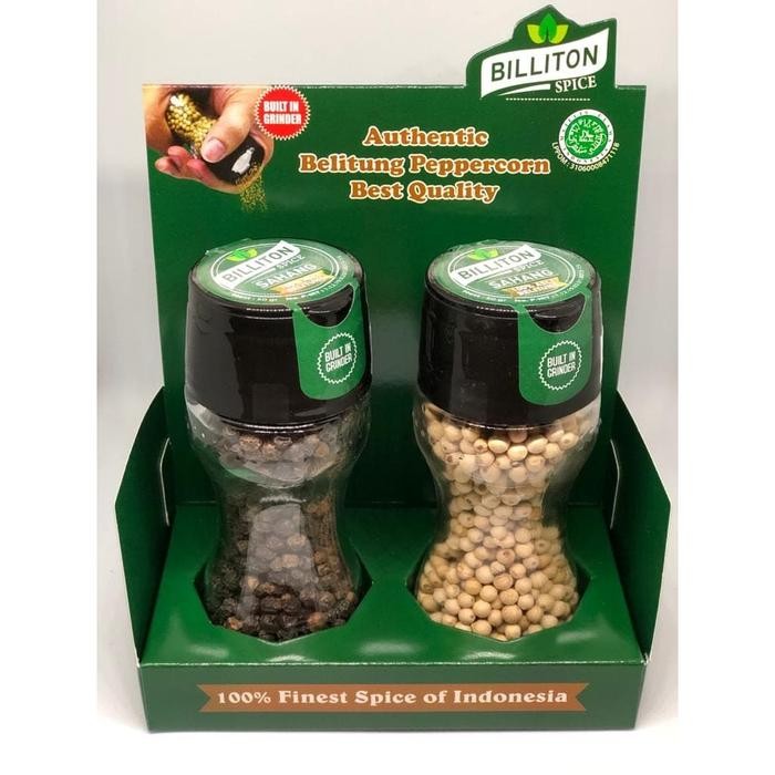 

Billiton Spice paket lada hitam dan putih