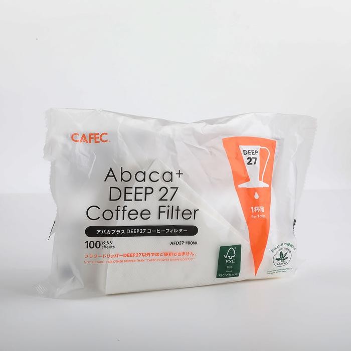 

Terbaru Cafec Deep 27 Flower Dripper Coffee Filter Paper 100P