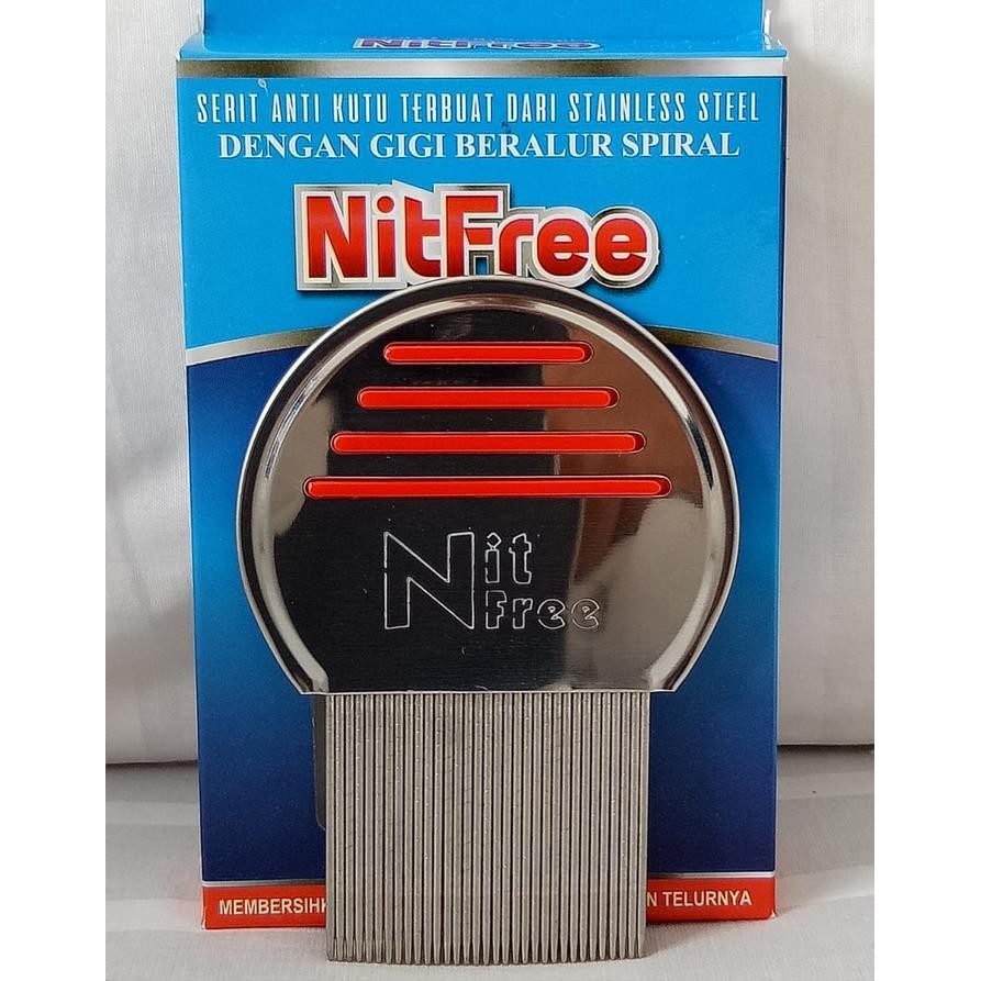 Serit (sisir kutu) NitFree Asli