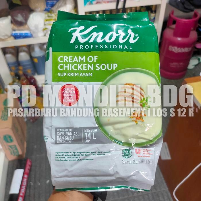 

Knorr Cream of Chicken Soup 1Kg / Sup Krim Ayam / ZUPA ZUPA