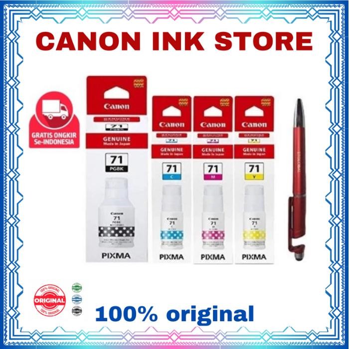 

tinta canon gl 71 original 1 set tinta canon g1020 g2020 g3020 g3060