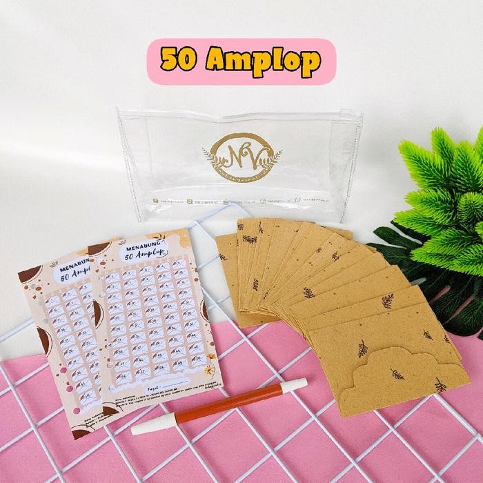 

SAVING CHALLENGE AMPLOP MEDIA NABUNG VIRAL PAPER STATIONARY KODE 964