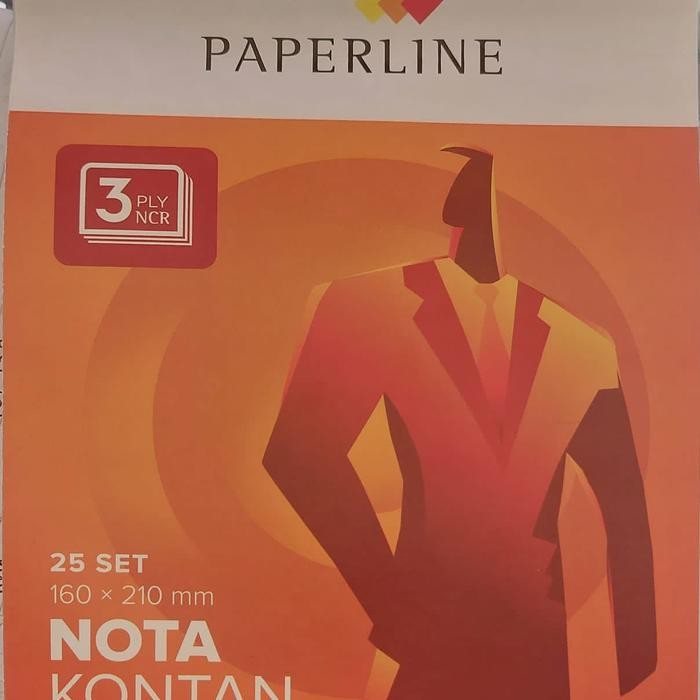 

buku nota kontan besar 3 ply paperline 1 pak isi 10
