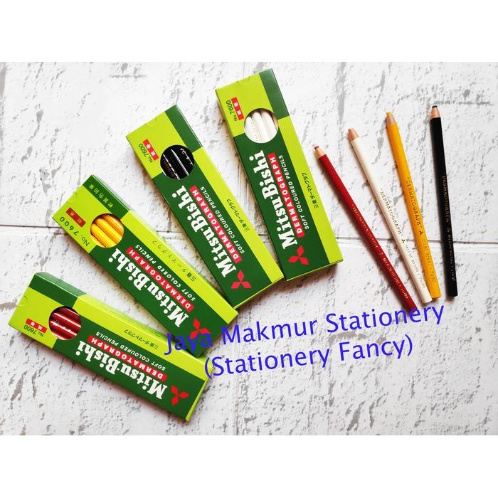 

Pensil Kaca Dermatograph Mitsubishi (1 Lusin)