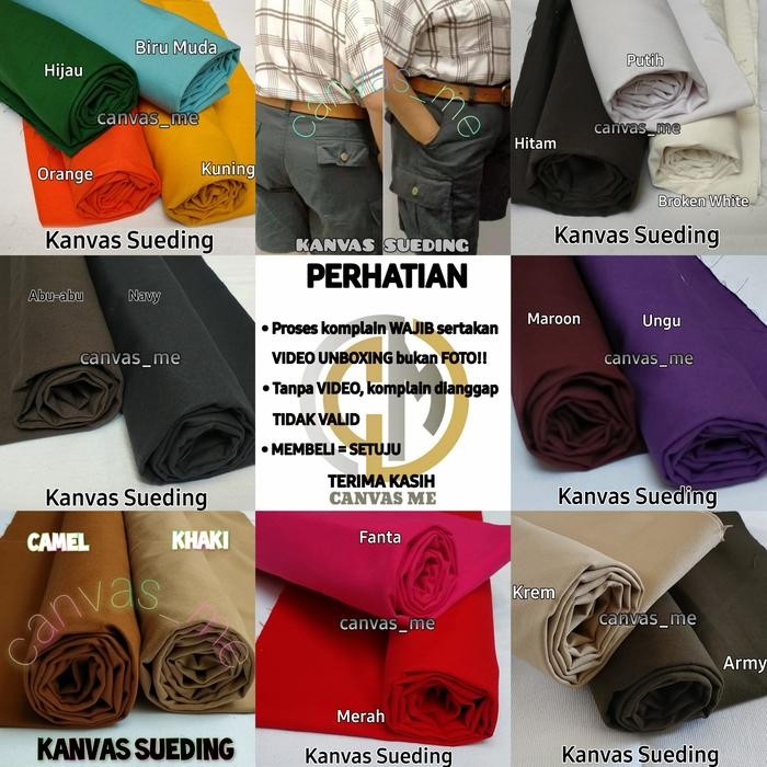 

KAIN KANVAS SUEDING (ORANGE-KUNING-HIJAU-BIRU MUDA) 1X1,5M KODE 1019