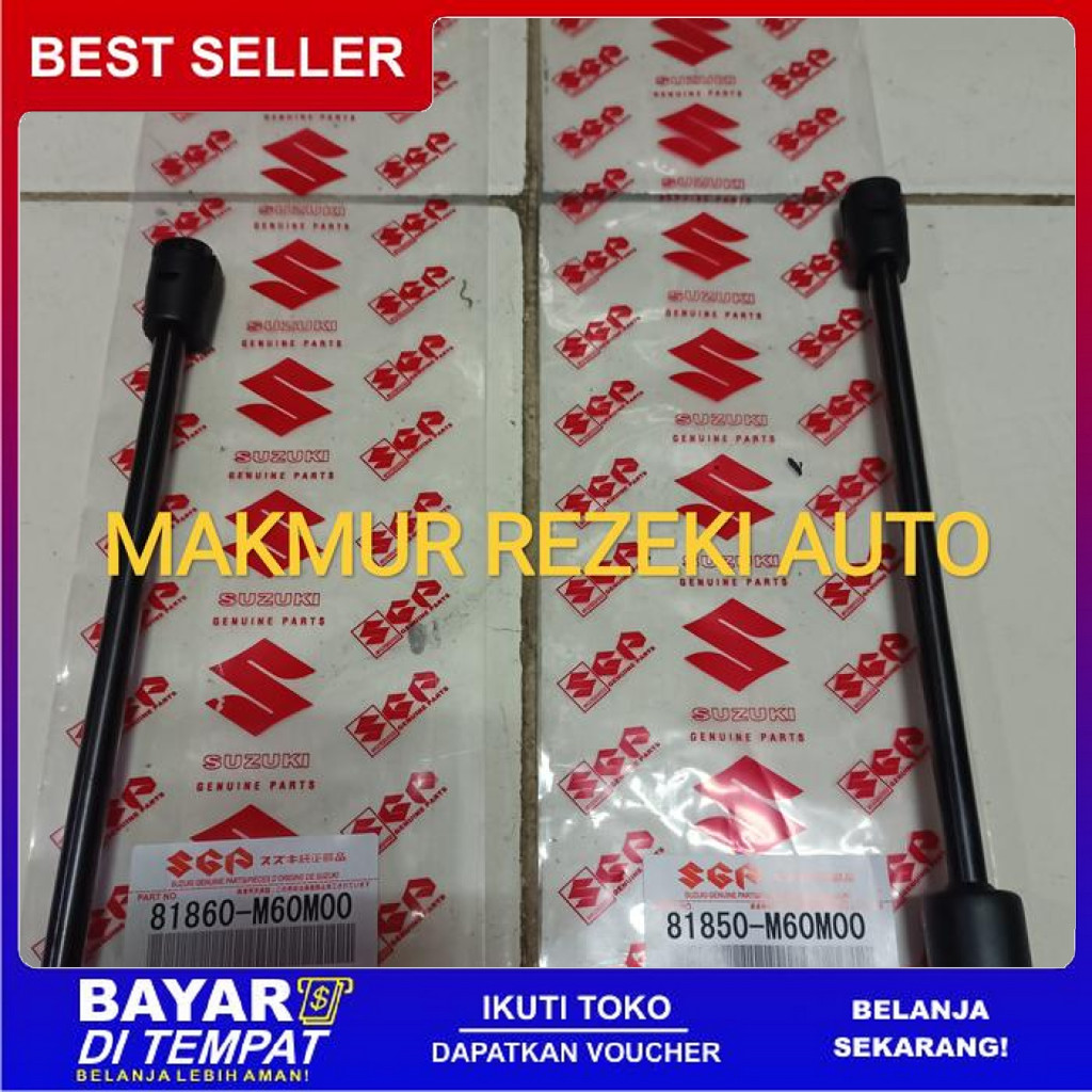 FREE ONGKIR SHOCK BAGASI PEGAS PINTU BAGASI BELAKANG SUZUKI ERTIGA 1SET(L/R) BISA COD