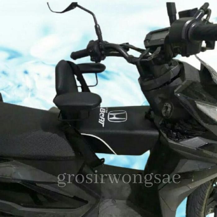 jok anak vario scoopy boncengan depan sandaran tambahan tempat duduk anak di motor beat