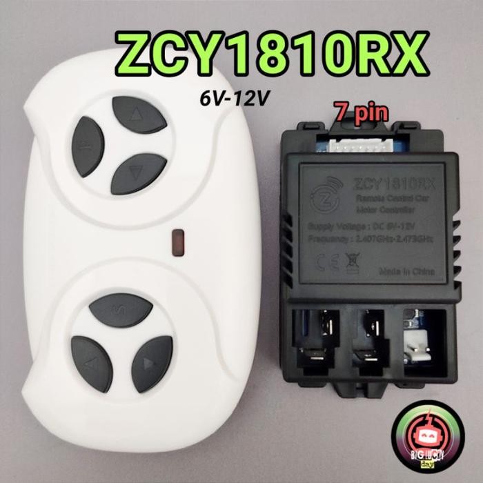 [Expert] REMOT RECEIVER ZCY1810RX / JR1810RX 7PIN 6V - 12V MOBILAN AKI ANAK