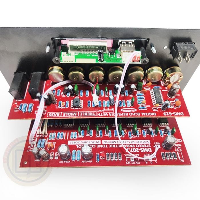 [Expert] TONE CONTROL AKTIF DMS-207 MP3 BLUETOOTH TONE MIXING ACTIVE DMS 207.X
