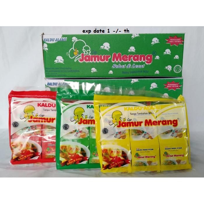 

(Allthebest) Kaldu Alami Jamur Merang 3gr Rasa Sapi Kaldu Makanan Non Msg