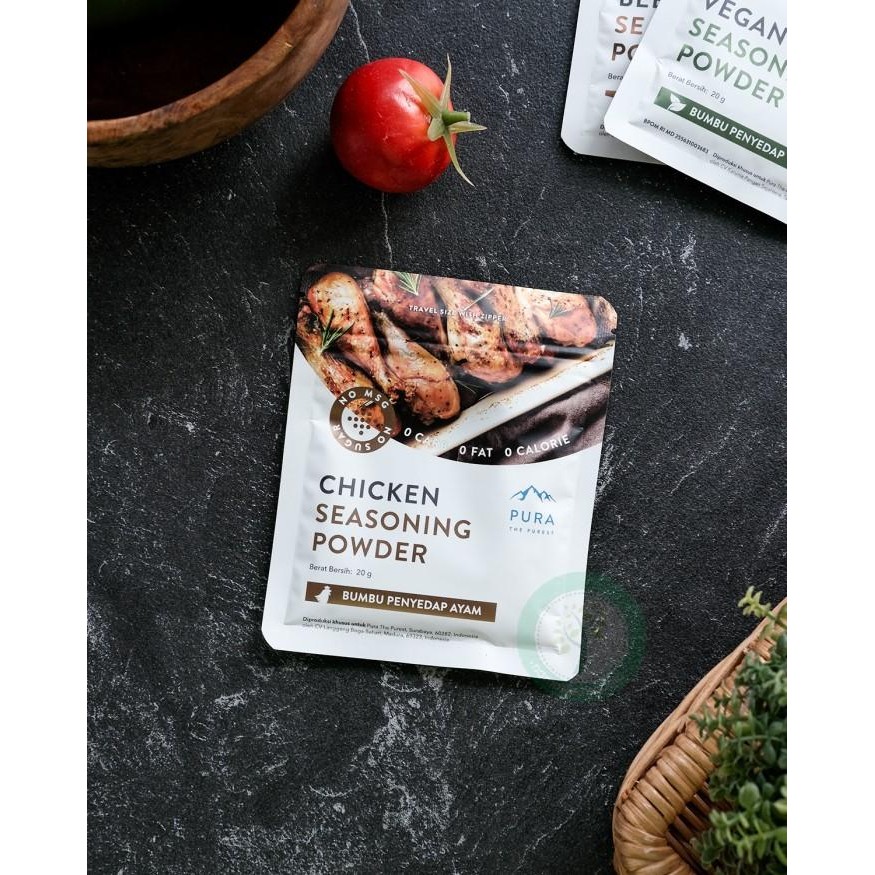 

(Allthebest) MINI SIZE PURA SEASONING POWDER CHICKEN 20GR